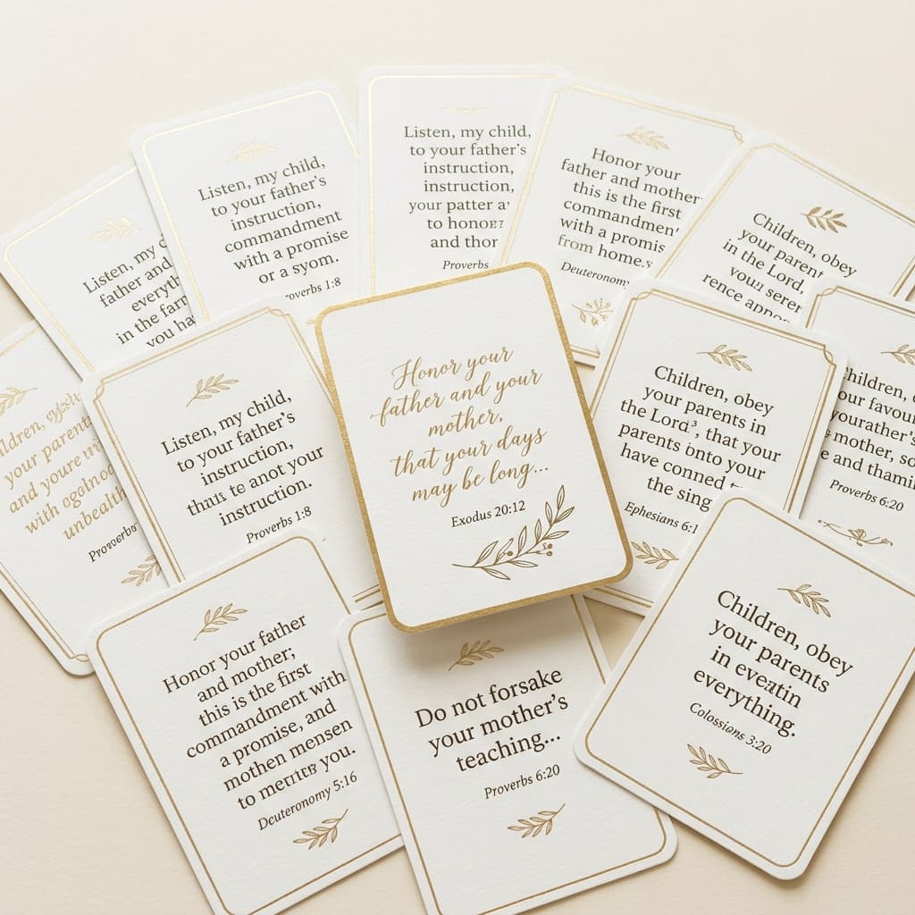 Biblical Verses: Honoring Parents