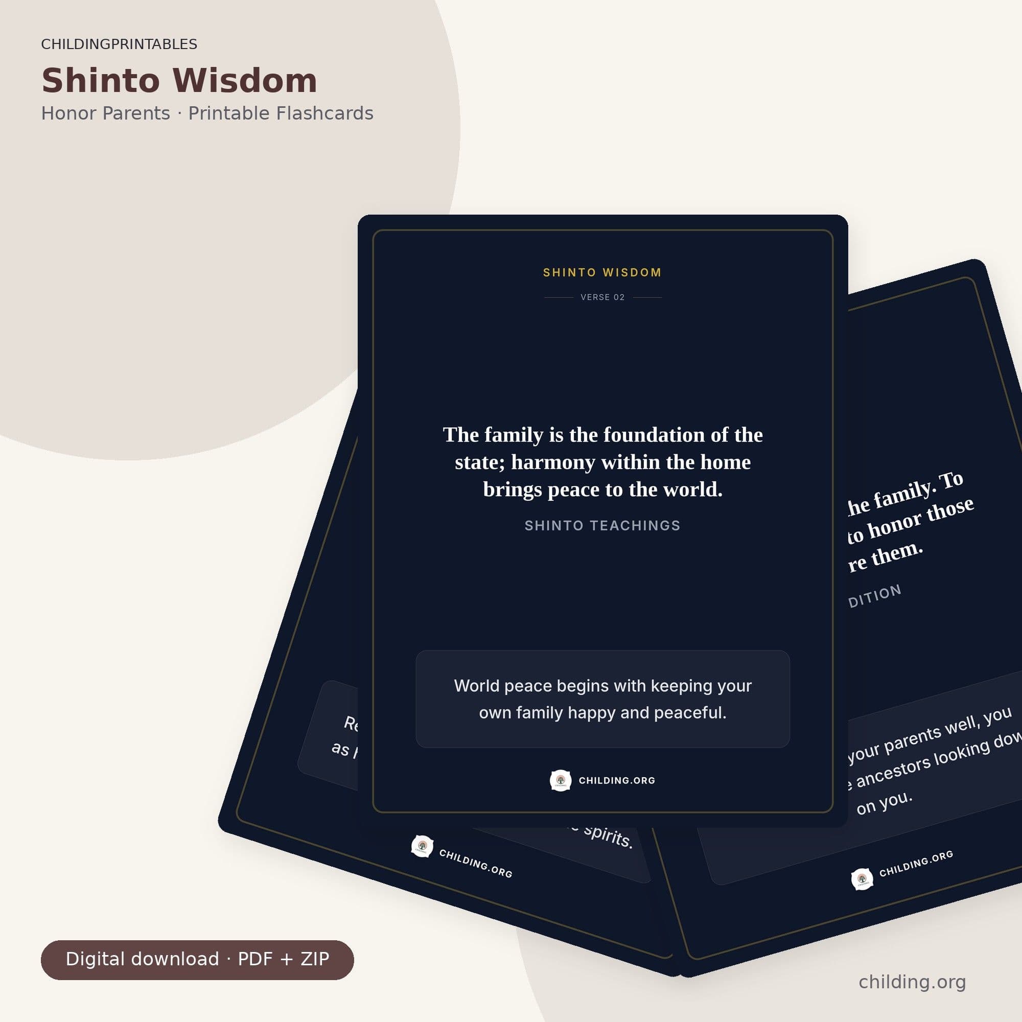 Shinto Wisdom: Ancestral Reverence
